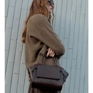 NWT Elegant Zara Burgundy Handbag